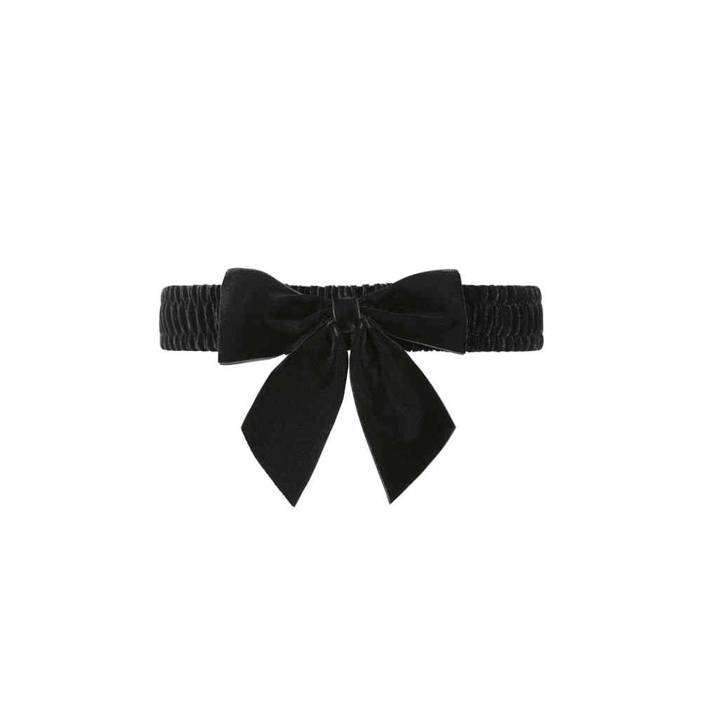 Banned - Millie Bow Waist belt - Black